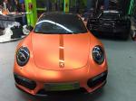 Porsche 911 Turbo Mk II Orange Chrome by Print Tech 2016 года